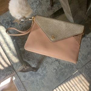 Tory Burch wristlet clutch